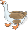 Squawking Goose Clip Art